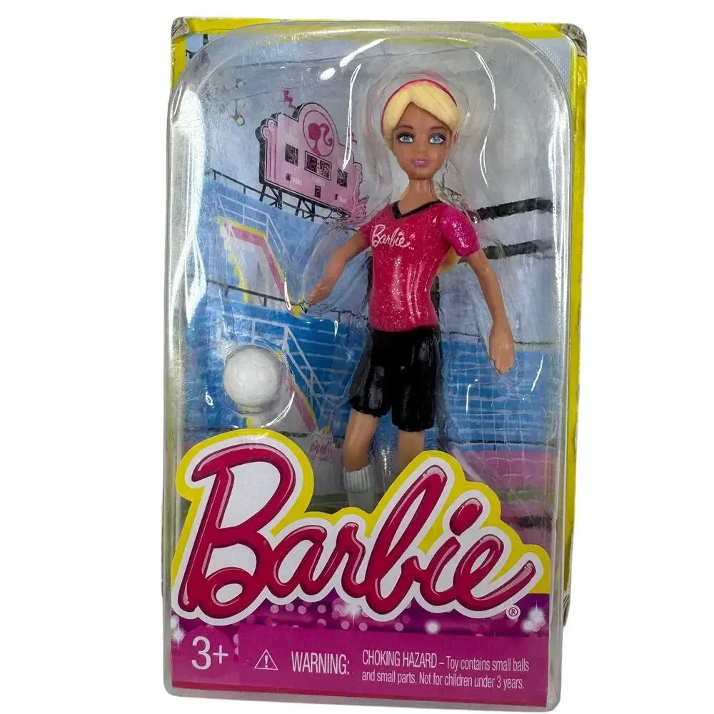 Barbie 'I can be'‎ Soccer Player Mini Doll 4
